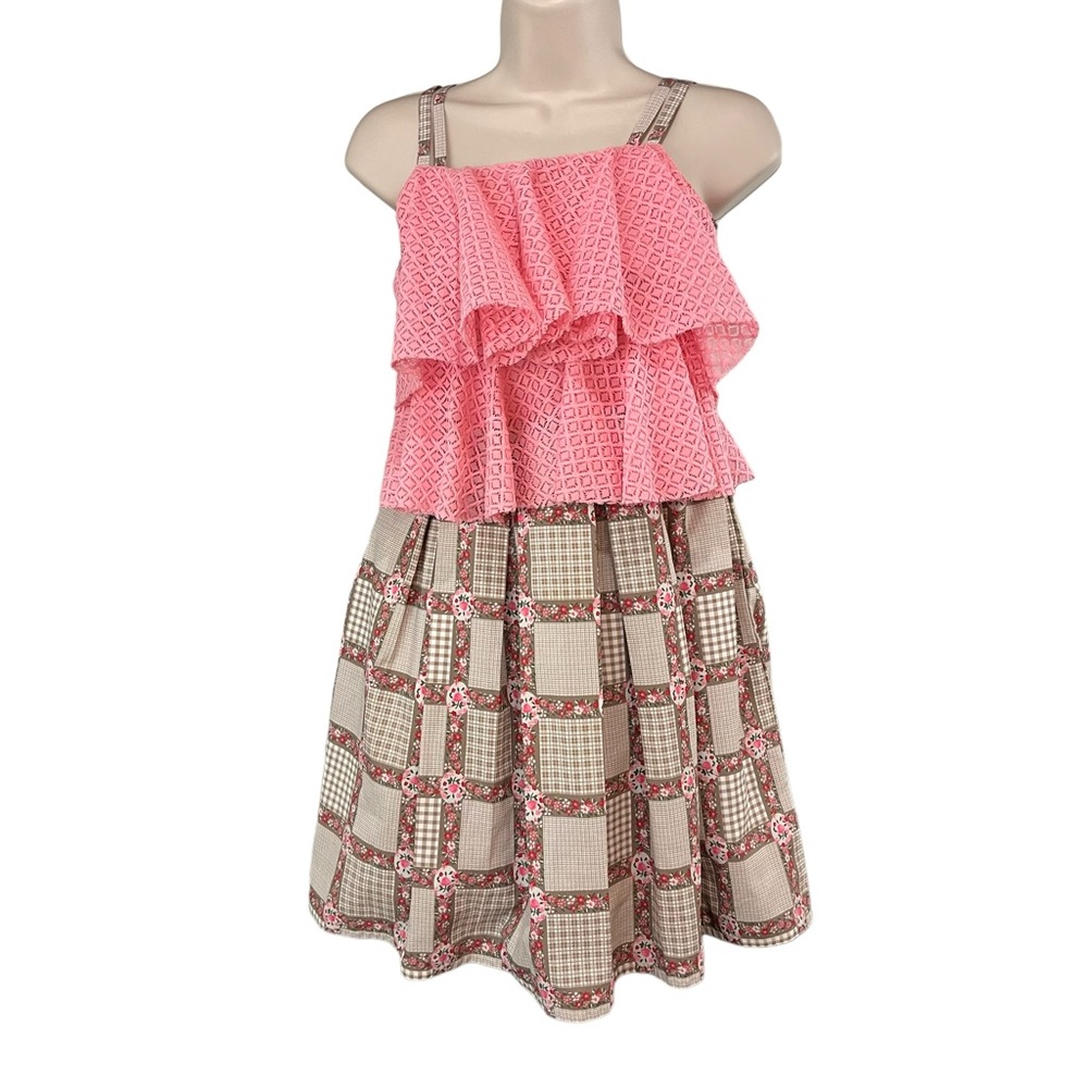 Shrawanti NWT Girl’s Pink Floral Long Dress Size 5 (206)